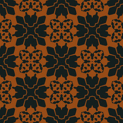 Geometric pattern. Seamless vector background. Ethnic graphic design