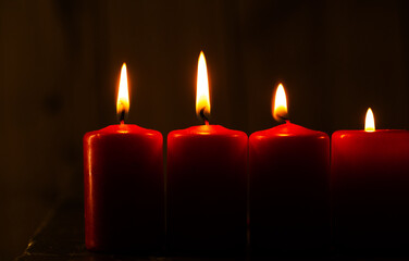 candles in the night