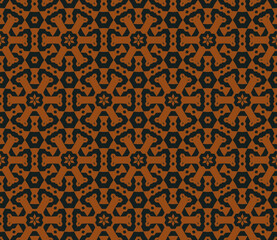 Geometric pattern. Seamless vector background. Ethnic graphic design