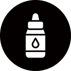 eye drops glyph icon