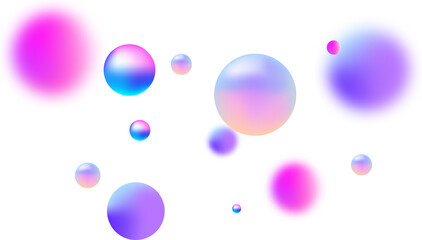 gradient ball effect