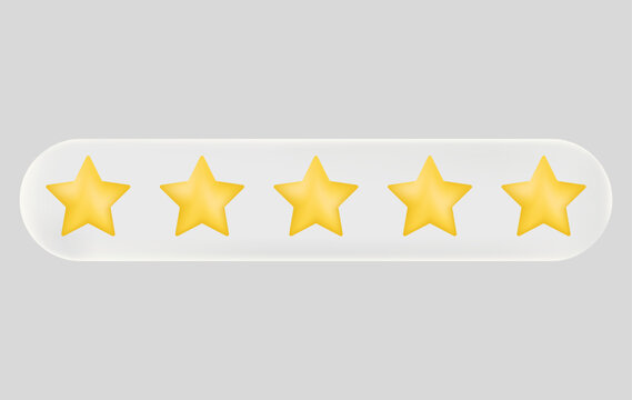 Five Star Rating Icon Stock Illustration - Download Image Now