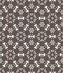 Geometric pattern. Seamless vector background. Ethnic graphic design