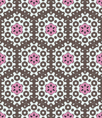 Geometric pattern. Seamless vector background. Ethnic graphic design