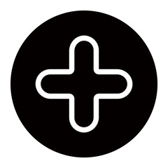Fototapeta premium pharmacy glyph icon