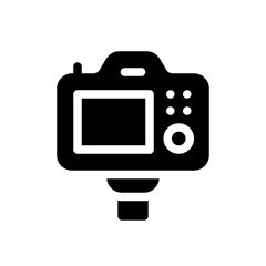 camera glyph icon