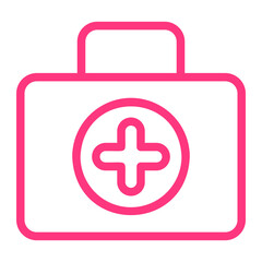 first aid kit gradient icon