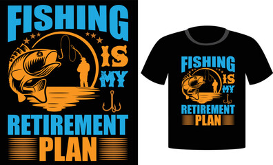 Fishing T-shirt Design
