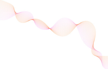 pink ribbon on white background.  abstract background with lines. abstract background for the site.