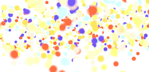 silver confetti explosion festive background - in 3d png
