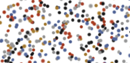 silver confetti explosion festive background - in 3d png