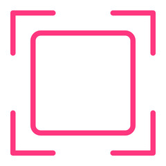 full screen gradient icon