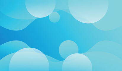 modern gradient wave background blue color