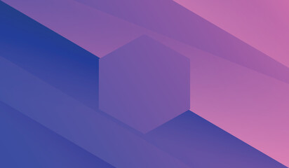 modern gradient hexagon background abstract purple color