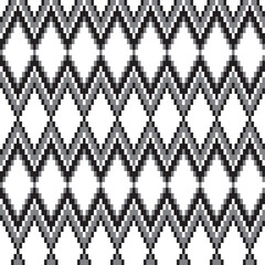 Argyle Fair Isle Seamless Pattern Design