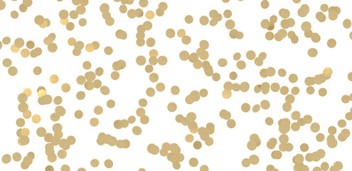 Glittering golden confetti png. Glittering golden confetti falls from above on transparent background. Celebrate festivals.