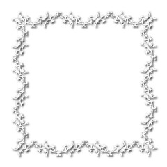 frames in vintage style with elements of ornament, art, pattern, background, texture