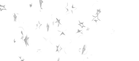 stars. Confetti celebration, Falling silver abstract decoration for party, birthday celebrate,