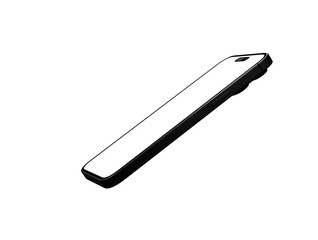 Smartphone. Mobile phone Template. Telephone 3d