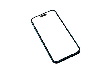 New realistic mobile phone smartphone mockup