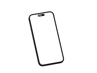 mobile smartphone device digital isolated 3d