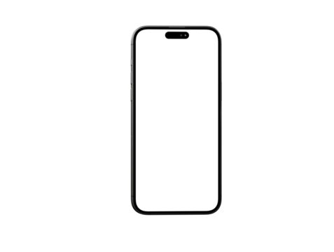 Smartphone. Mobile phone Template. Telephone 3d - mockup - Powered by Adobe