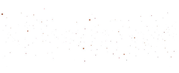 golden stars - in red