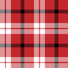 Red Minimal Plaid textured Seamless Pattern