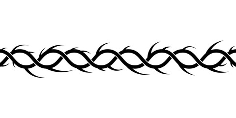 rope. barbed twine vector isolated white background