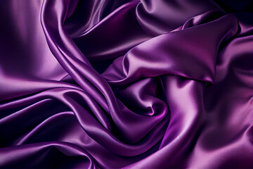 Obraz premium purple silk satin background