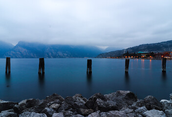 lake in the mountains
