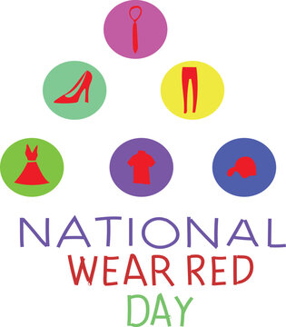 National Wear Red Day is celebrated every year on 3 February.