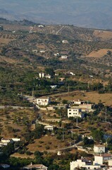 Fototapeta premium Vistas desde Tolox, Sierra de las Nieves