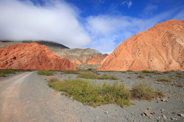 The splendid colors of the Quebrada de Purmamarca, Argentina