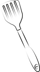 spatula outline