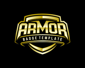 armor badge template