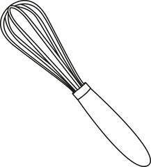 whisk outline