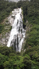 Obraz premium waterfall in the mountains
