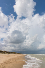 bord de mer sur la côte belge