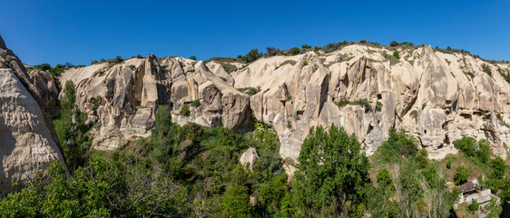 Rock in the mountains