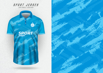 mockup background for sports jersey soccer running racing blue brush strokes