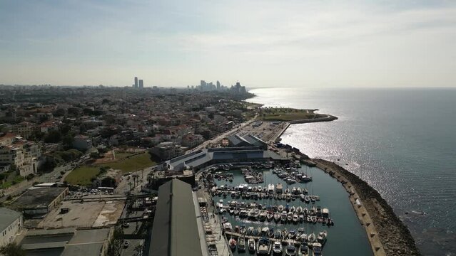 Old Jaffa port during daytime