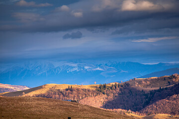Landscape in Paltinis, Romania