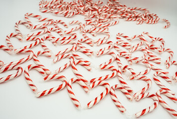 candy cane hearts, valentines