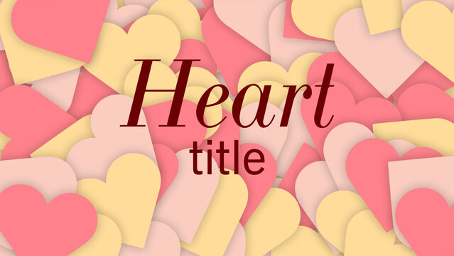 Hearts Transition Title