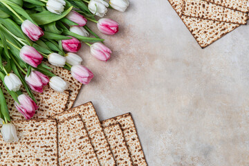 Pesah celebration concept (jewish Passover holiday).	