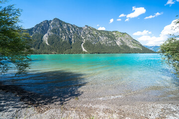 Heiterwanger See in Tyrol, Austria