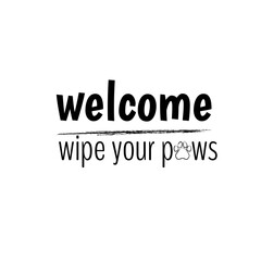 Vector illustration with retriever silhouette and lettering words - Dog Lover.