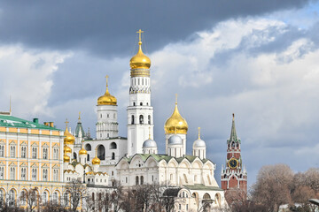 Fototapeta na wymiar The Moscow Kremlin.