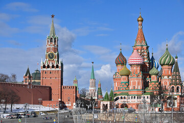 Fototapeta premium The Moscow Kremlin.